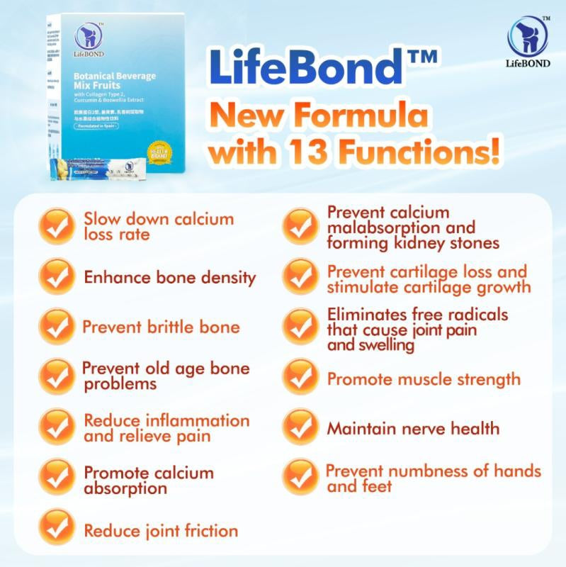 (A) LifeBond Buy 3 Free 1 Box 買3盒送1盒 骨骼关节健康飲品 (+Free VVIP Program + Welcome Gift 免费VVIP会员籍+欢迎礼）💥